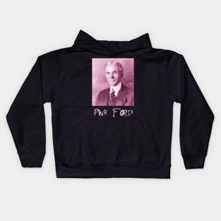 Pink Ford Kids Hoodie